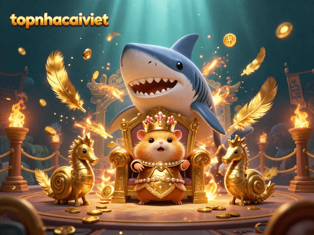 Engage with the thrilling ambiance of topnhacaiviet online casinos featuring a mighty hamster king.