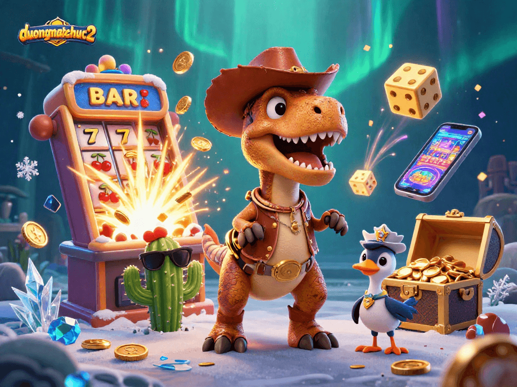 Spin to win in duongmatchuoc2 with dynamic 3D slot machines and vibrant casino elements.