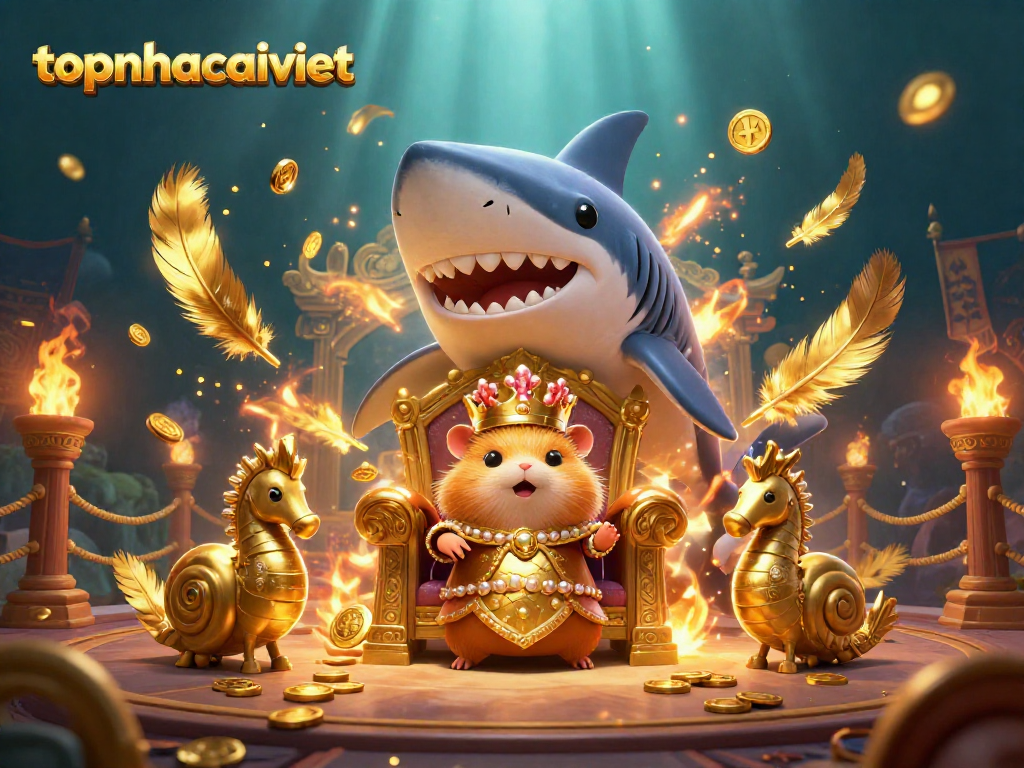 Engage with the thrilling ambiance of topnhacaiviet online casinos featuring a mighty hamster king.