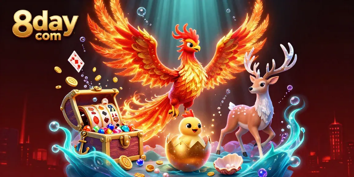 Immerse in the thrill of 8day com with a dazzling phoenix and casino games bursting with excitement.