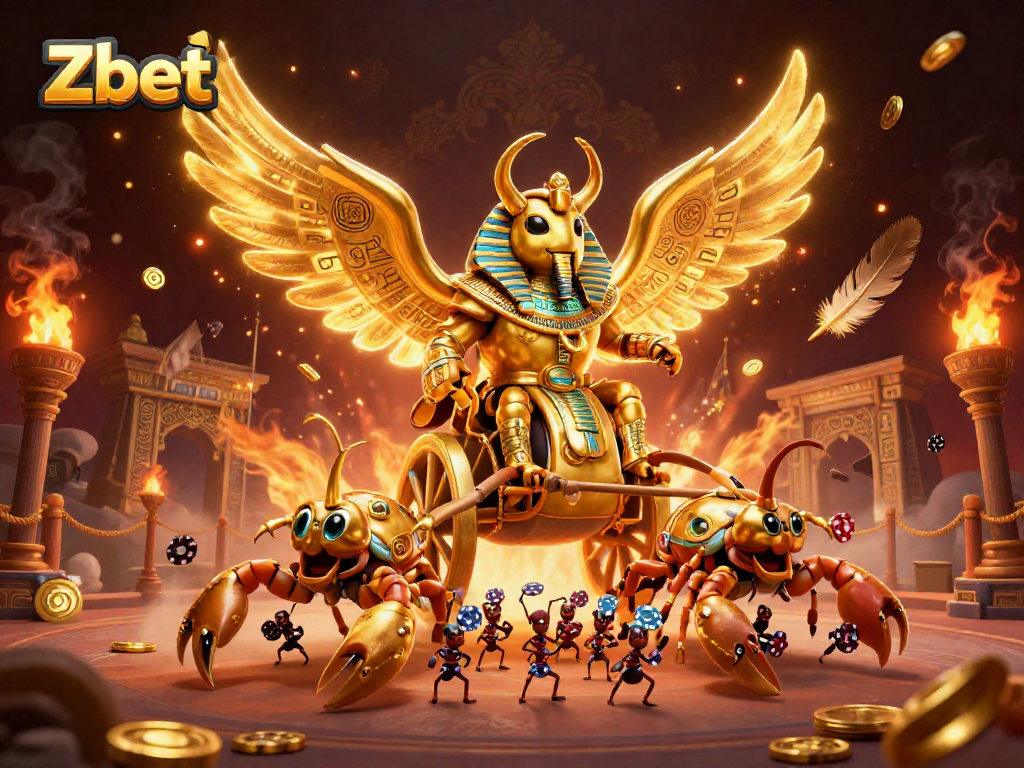 Experience thrilling gaming moments with Zbet's live-action cartoon illustration of casino adventures.