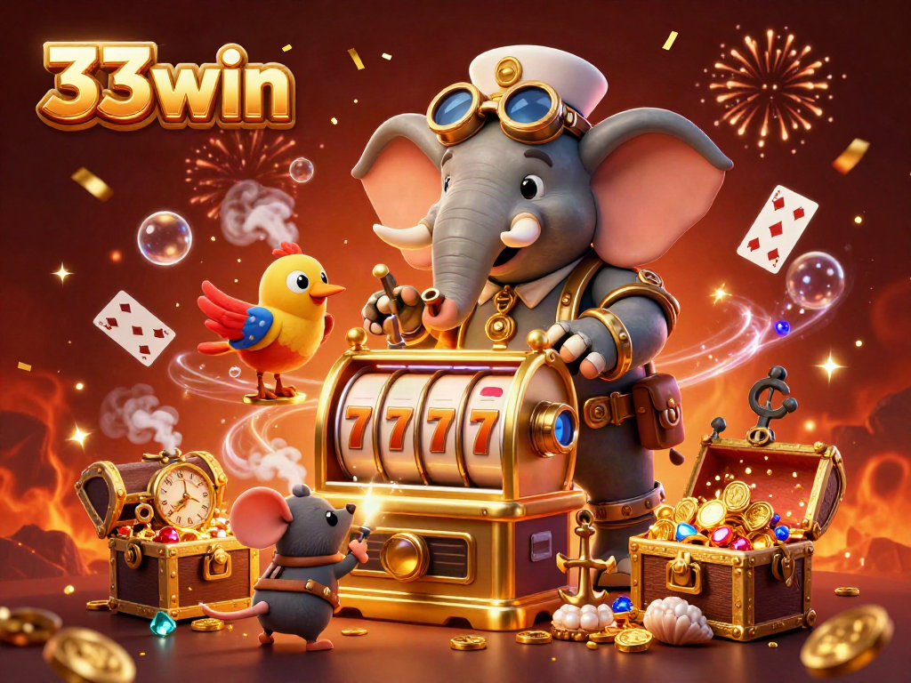 Experience thrilling gameplay at 33win with vibrant slot machines and engaging characters.