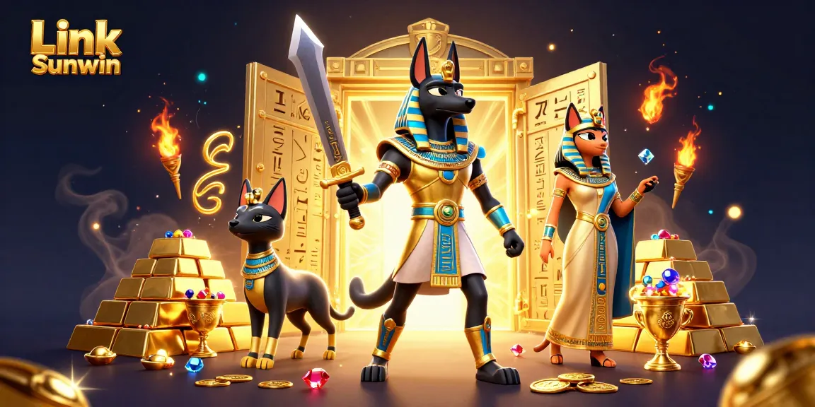Engage with Link Sunwin to discover vibrant casino treasures, including jewels and ancient symbols.