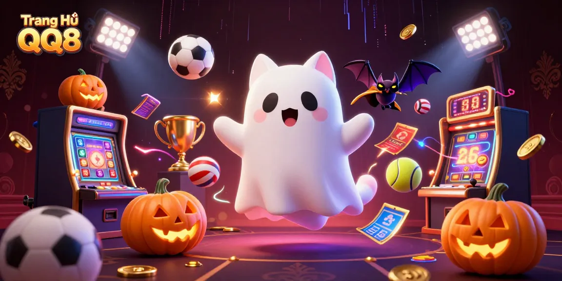 Bet on thrilling action at Trang Chủ QQ8 with friendly characters in a vibrant casino scene.