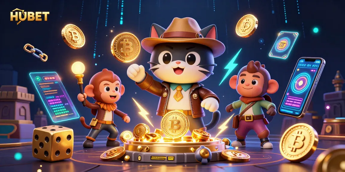 Experience HUBET's excitement as the archaeologist cat unearths treasures in a dynamic casino adventure.