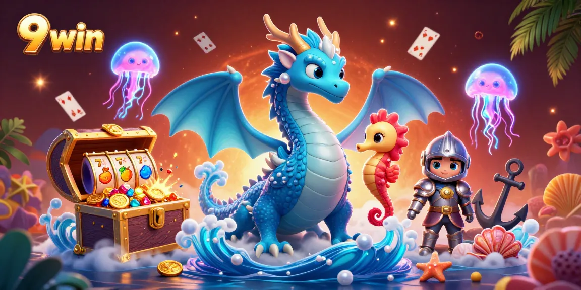Engage in thrilling gameplay at 9 win, featuring a vibrant underwater casino realm.